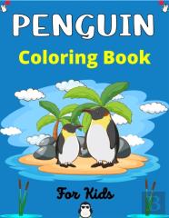 Penguin Coloring Book For Kids