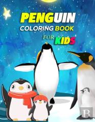 Penguin  Coloring Book For Kids