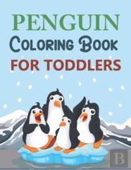 Penguin Coloring Book For Toddlers
