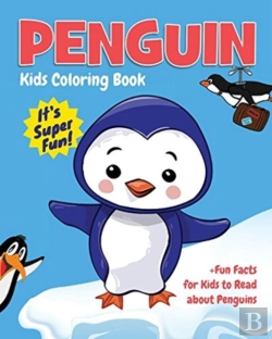 Bertrand.pt - Penguin Kids Coloring Book +Fun Facts For Kids To Read About Penguins
