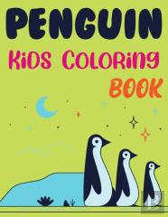 Penguin Kids Coloring Book