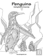 Penguins Coloring Book For Grown-Ups 1