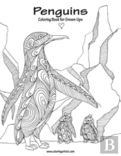 Penguins Coloring Book For Grown-Ups 1