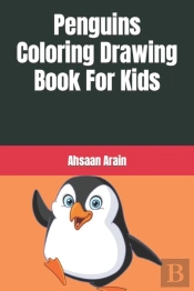 Penguins Coloring Drawing Book For Kids