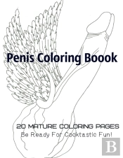 Penis Coloring Book. 20 Mature Coloring