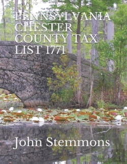 Bertrand.pt - Pennsylvania Chester County Tax List 1771