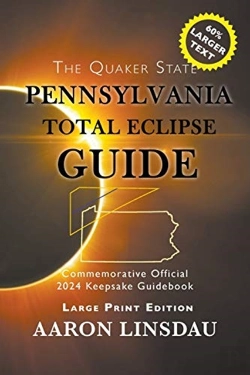 Bertrand.pt - Pennsylvania Total Eclipse Guide (Large Print)