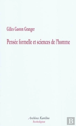 Bertrand.pt - Pensée Formelle Et Sciences De L'Homme