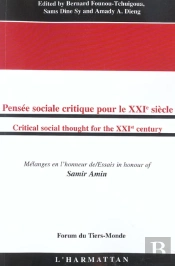 Pensee Sociale Critique Pour Le Xxi  Siecle