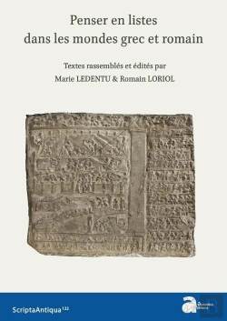 Bertrand.pt - Penser En Listes Dans Les Mondes Grec Dans L'Épopée Et L'Historiographie Latines