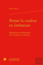 Penser La Couleur En Littérature ; Explorations Romanesques Des Lumières Au Réalisme