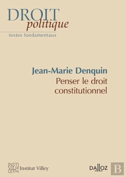 Bertrand.pt - Penser Le Droit Constitutionnel