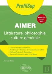 Penser Le Thème Au Programme ; Culture Générale, Prépa Ecg, Concours 2022