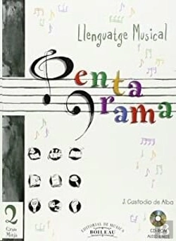 Bertrand.pt - Pentagrama Grau Mitjà 2 Llenguatge Musical