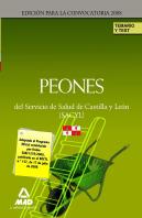 Peones, Servicio De Salud De Castilla Y León (Sacyl). Temario Y Test