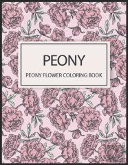 Peony Flower Coloring Book