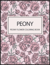Peony Flower Coloring Book