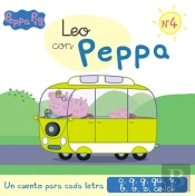 Peppa Pig. Lectoescritura - Leo Con Peppa. Un Cuento Para Cada Letra: C, Q, G, Gu, R (Sonido Suave), B, V, Z, Ce-Ci