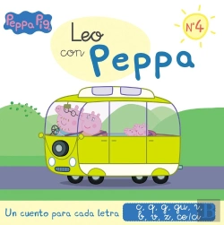 Bertrand.pt - Peppa Pig. Lectoescritura - Leo Con Peppa. Un Cuento Para Cada Letra: C, Q, G, Gu, R (Sonido Suave), B, V, Z, Ce-Ci