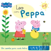 Peppa Pig. Lectoescritura - Leo Con Peppa. Un Cuento Para Cada Letra: J, Ge, Gi, Ll, Ñ, Ch, X, K, W, Güe-Güi