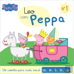 Bertrand.pt - Peppa Pig. Lectoescritura - Leo Con Peppa. Un Cuento Para Cada Vocal: A, E, I, O, U