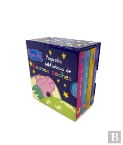 Bertrand.pt - Peppa Pig Libro Juguete Pequeña Biblioteca De Buenas Noches