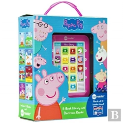 Bertrand.pt - Peppa Pig: Me Reader 8-Book Library And Electronic Reader Sound Book Set