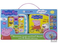 Peppa Pig: Me Reader Jr Electronic Look And Find Reader And 8-Book Library Sound Book Set