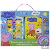 Peppa Pig: Me Reader Jr Electronic Look And Find Reader And 8-Book Library Sound Book Set