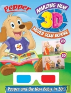 Bertrand.pt - Pepper Amazing New 3d Never Seen Before Pepper Paper & The New Baby -- In 3d