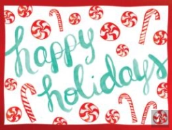 Bertrand.pt - Peppermints Happy Holidays Notecards