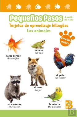 Bertrand.pt - Pequeños Pasos Tarjetas De Aprendizaje Bilingües - Los Anim
