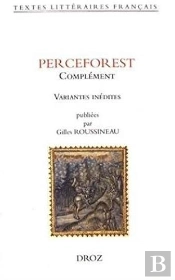 Perceforest ; Complément ; Variantes Inédites