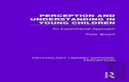 Perception And Understanding In Young Children