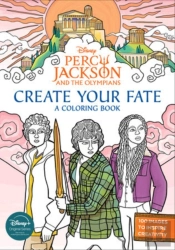 Percy Jackson And The Olympians: Create Your Fate: A Coloring Book