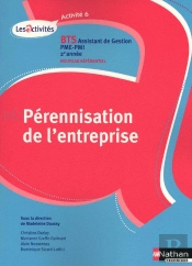 Perennisation Entreprise Activite 6 Bts 2e Annee  Assistant De Gestion Pme-Pmi Eleve 2010