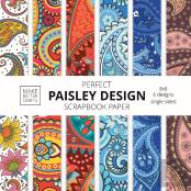 Perfect Paisley Design Scrapbook Paper