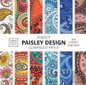 Perfect Paisley Design Scrapbook Paper