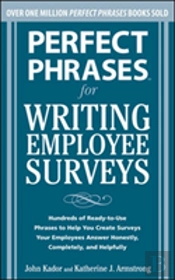Perfect Phrases For Writing Employee Surveys