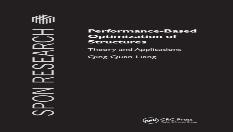 Performance-Based Optimization Of Structures