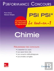 Performance Concours : Chimie ; 2e Année Psi Psi