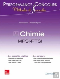 Bertrand.pt - Performance Concours : Chimie ; Mpsi-Ptsi 1re Année