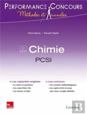 Performance Concours : Chimie ; Pcsi 1re Année
