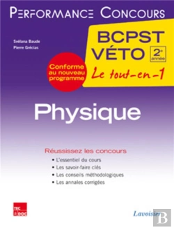 Bertrand.pt - Performance Concours : Physique ; 2e Année Bcpst-Véto