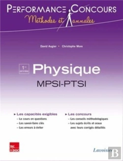 Bertrand.pt - Performance Concours : Physique ; Mpsi-Ptsi 1re Année