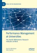 Performance Management At Universities