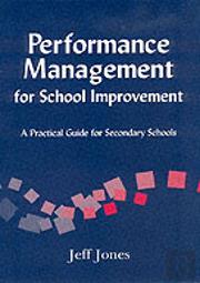 Performance Management For School Improvement