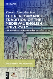 Performance Tradition Of The Medieval English University