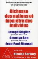 Performances Économiques Et Progrès Social ; Richesse Des Nations Et Bien-Être Des Individus Tome 1