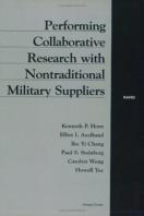 Performing Collaborative Research With Nontraditional Military Suppliers
